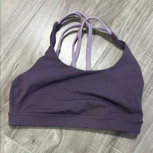 Lululemon Energy Sports Bar, Women's Purple Sports Bra
